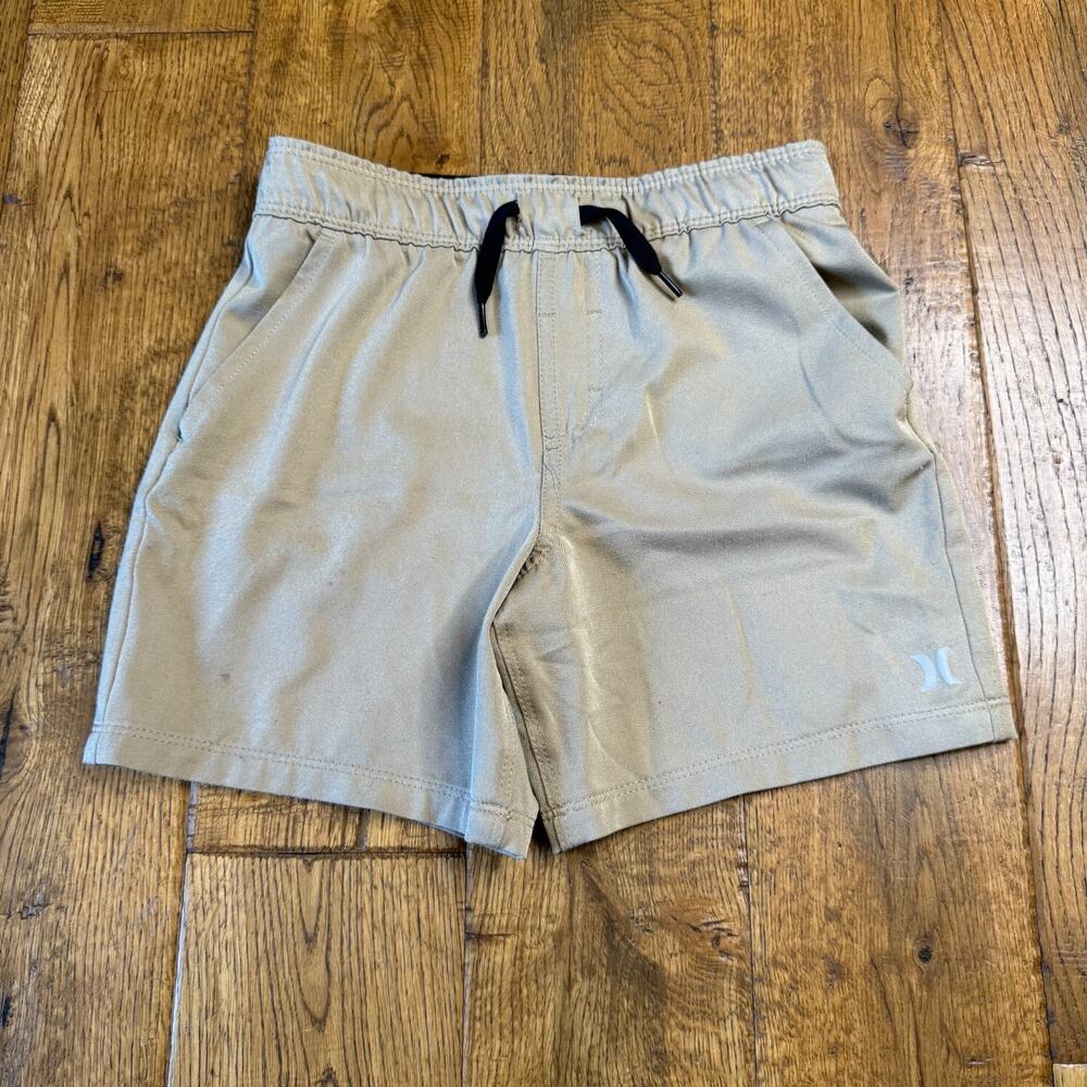 Lot of 7 Boys Summer Clothing Sz 6/7 Swim Trunks Adjustable Shorts Shirts Messi - Picture 7 of 15